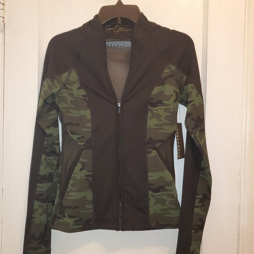 womens warm up jacket